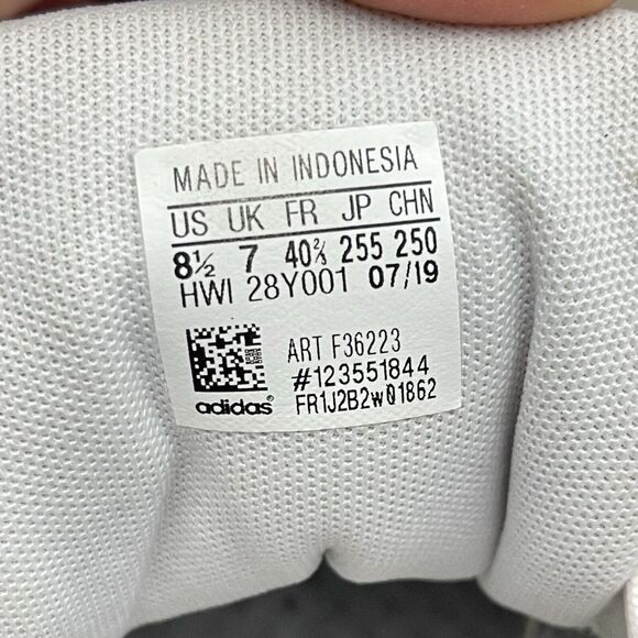 Adidas Advantage F36223 Women's White / Gold Casual Sneakers Shoes 8.5 M - Picture 11 of 12